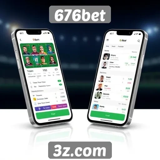 Experiência do usuário em 676bet no mobile