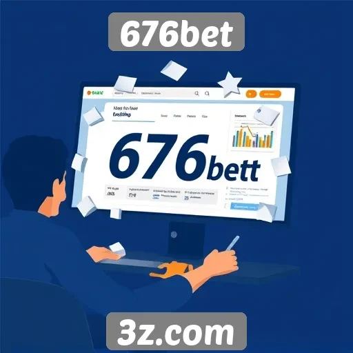 Avaliação da experiência do usuário no site 676bet